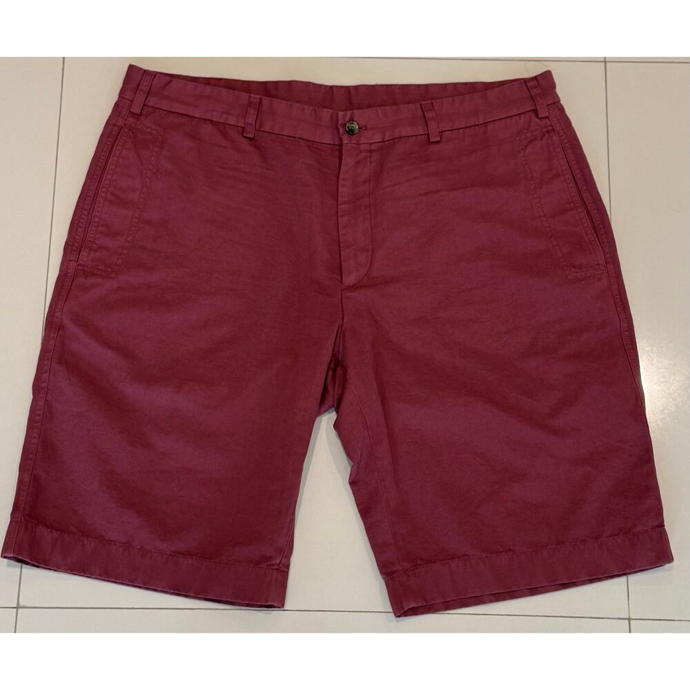 Loro Piana Men's Bermuda Shorts Linen/Cotton Size 56